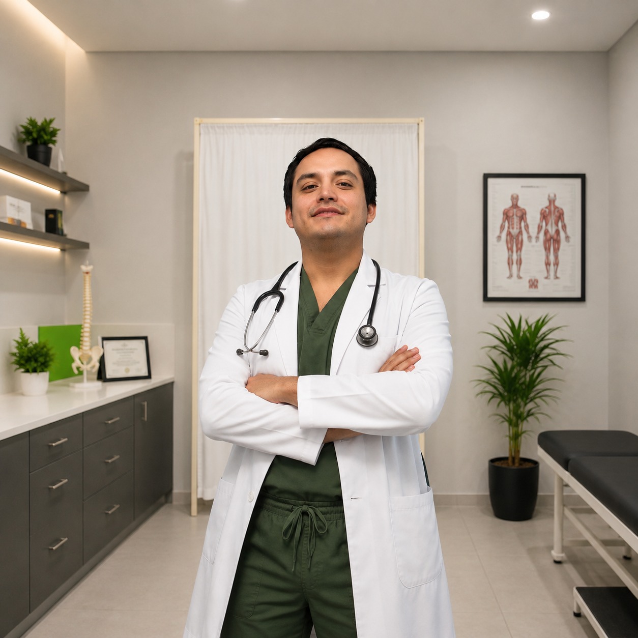 Fotografía profesional del Dr. Michael Peralta García